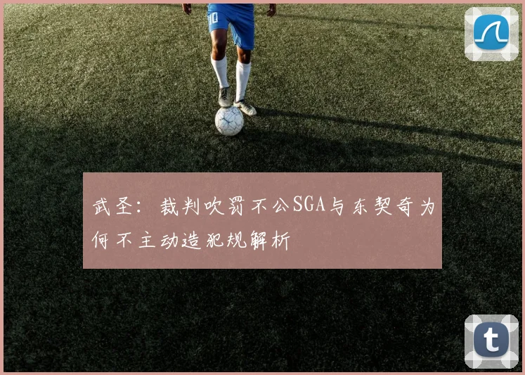 武圣：裁判吹罚不公SGA与东契奇为何不主动造犯规解析