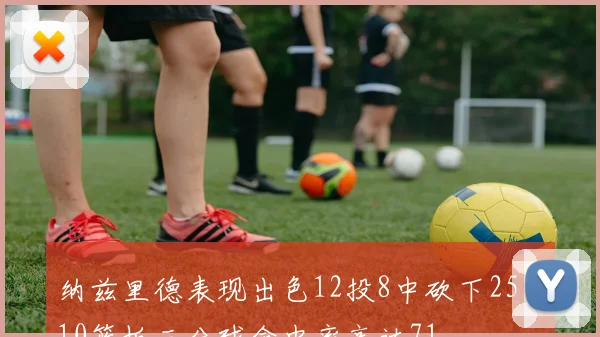 纳兹里德表现出色12投8中砍下25分10篮板三分球命中率高达71